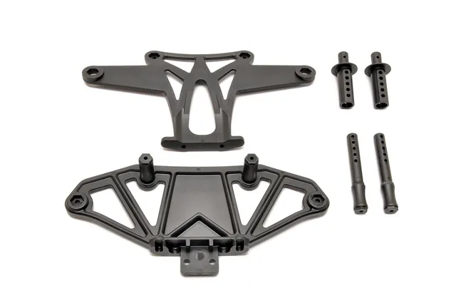 Hobao 85036 pare-chocs avant Hyper VT + plots