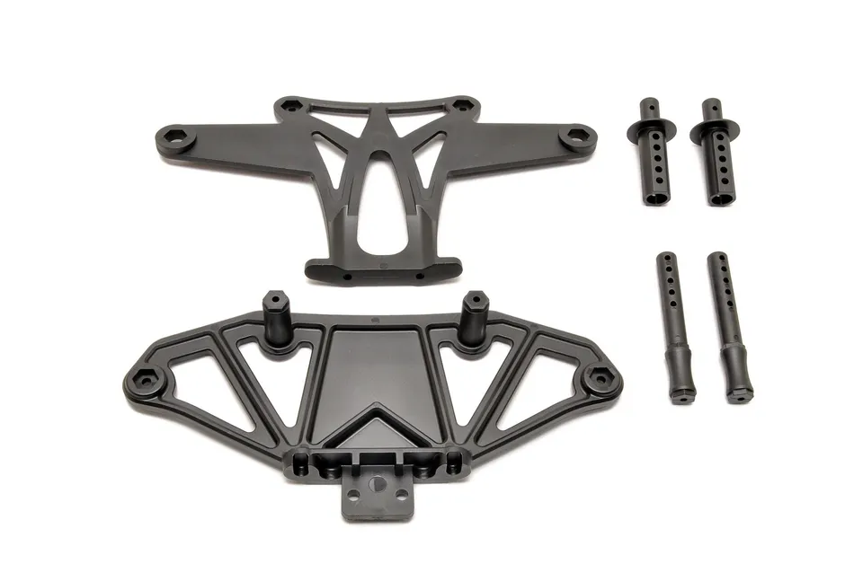 Hobao 85036 pare-chocs avant Hyper VT + plots