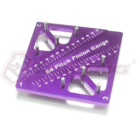 3Racing ST-007 Tools jauge carrossage pignon noir