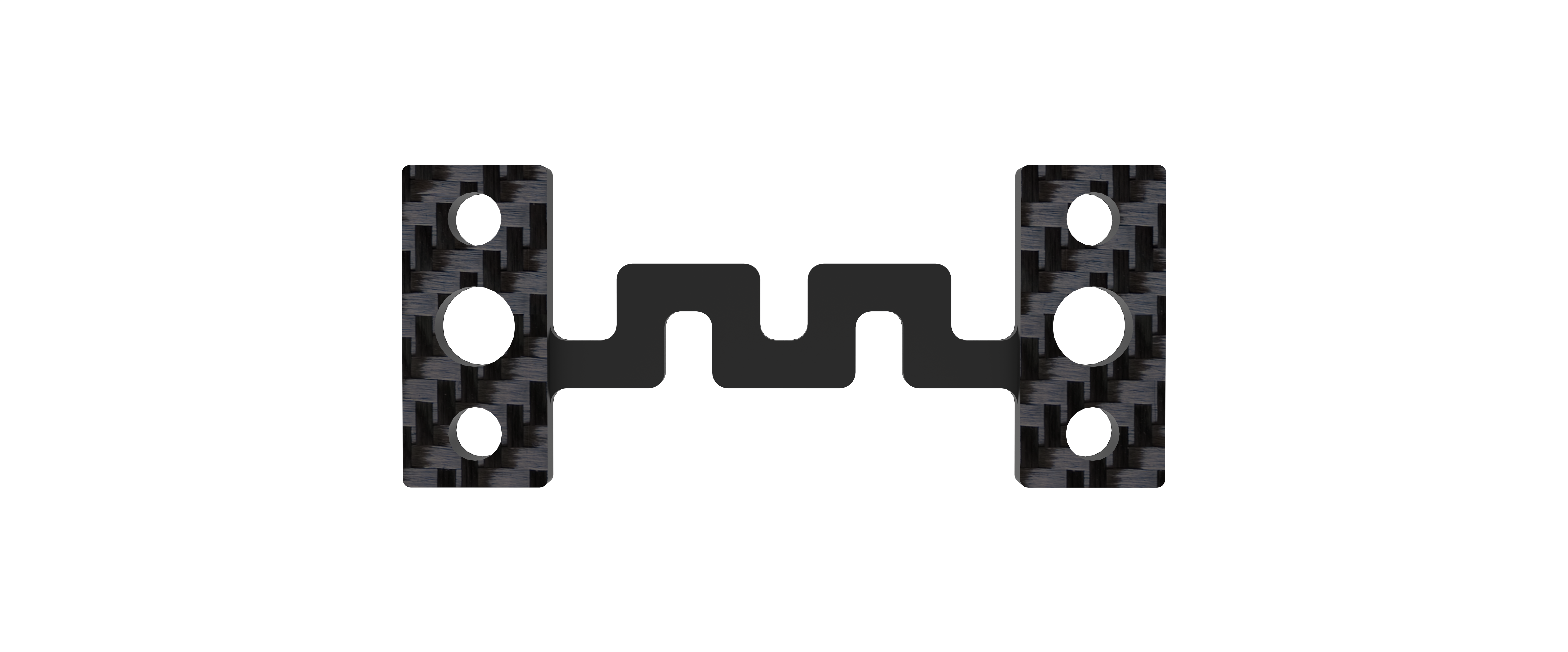 3Racing Cero SAK-Z143 support carbone avant