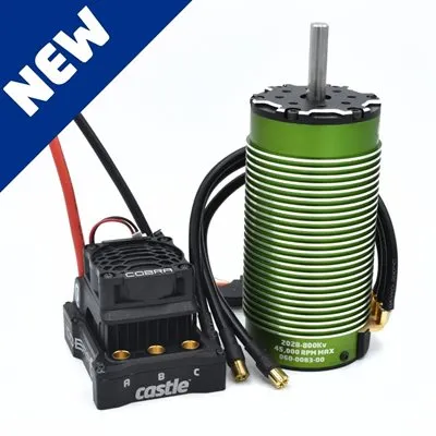 Castle Cobra 6 2028-800KV combo brushless 1/6 8S