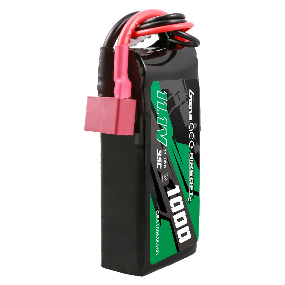 Gens ace Airsoft 1000mAh 3S batterie lipo réplique Deans