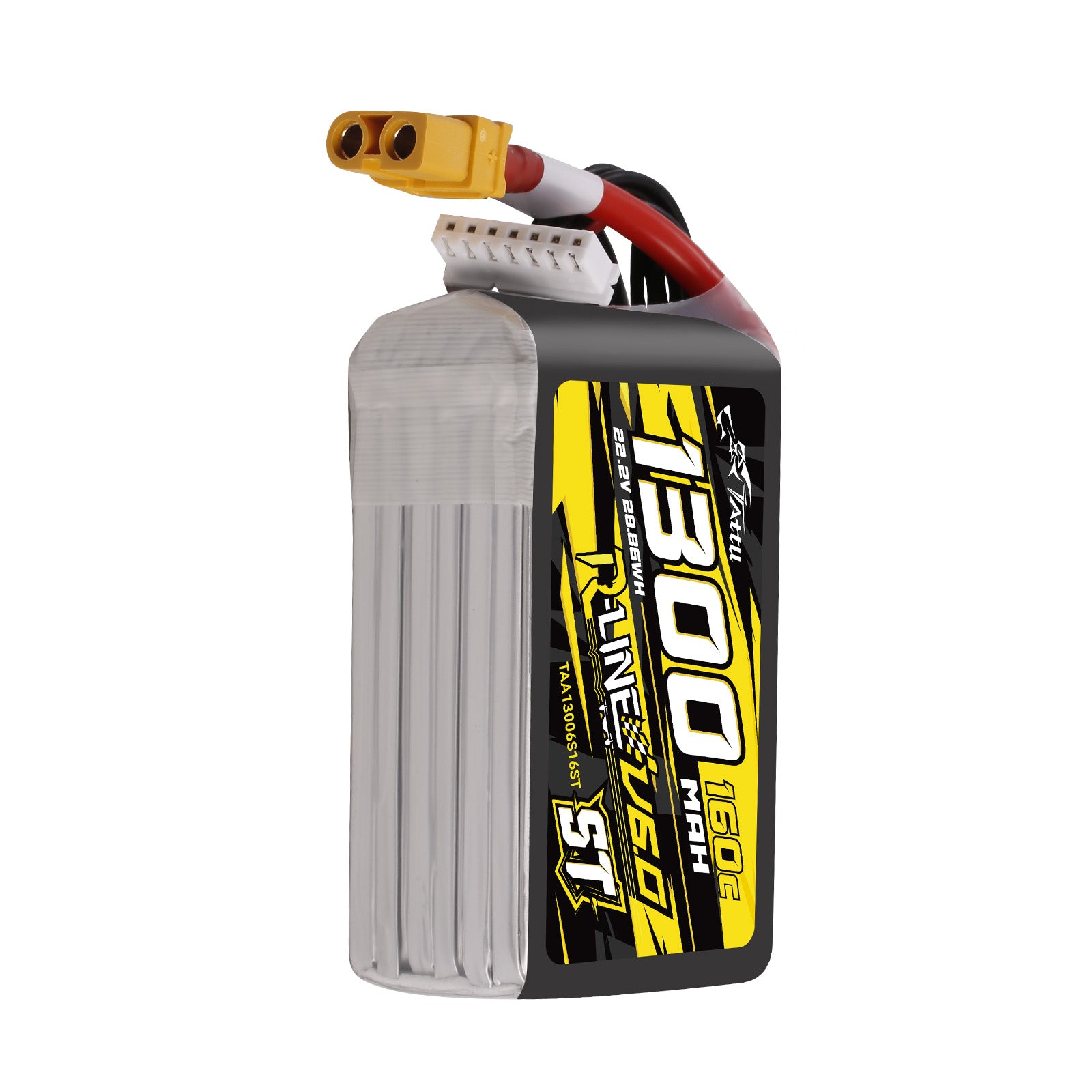 Tattu R-Line 6.0 1300mAh 6S 160C batterie LiPo XT60