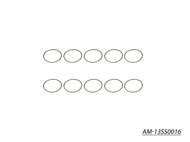 Arrowmax AM-13SS0016 Cales Shims 14x15.6x0.2 Lot de 10
