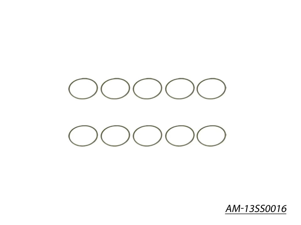 Arrowmax AM-13SS0016 Cales Shims 14x15.6x0.2 Lot de 10