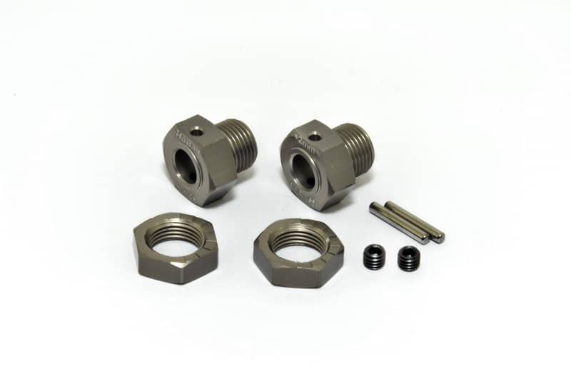 Hobao 85147 Hexagone de Roue 17mm +2mm Alu