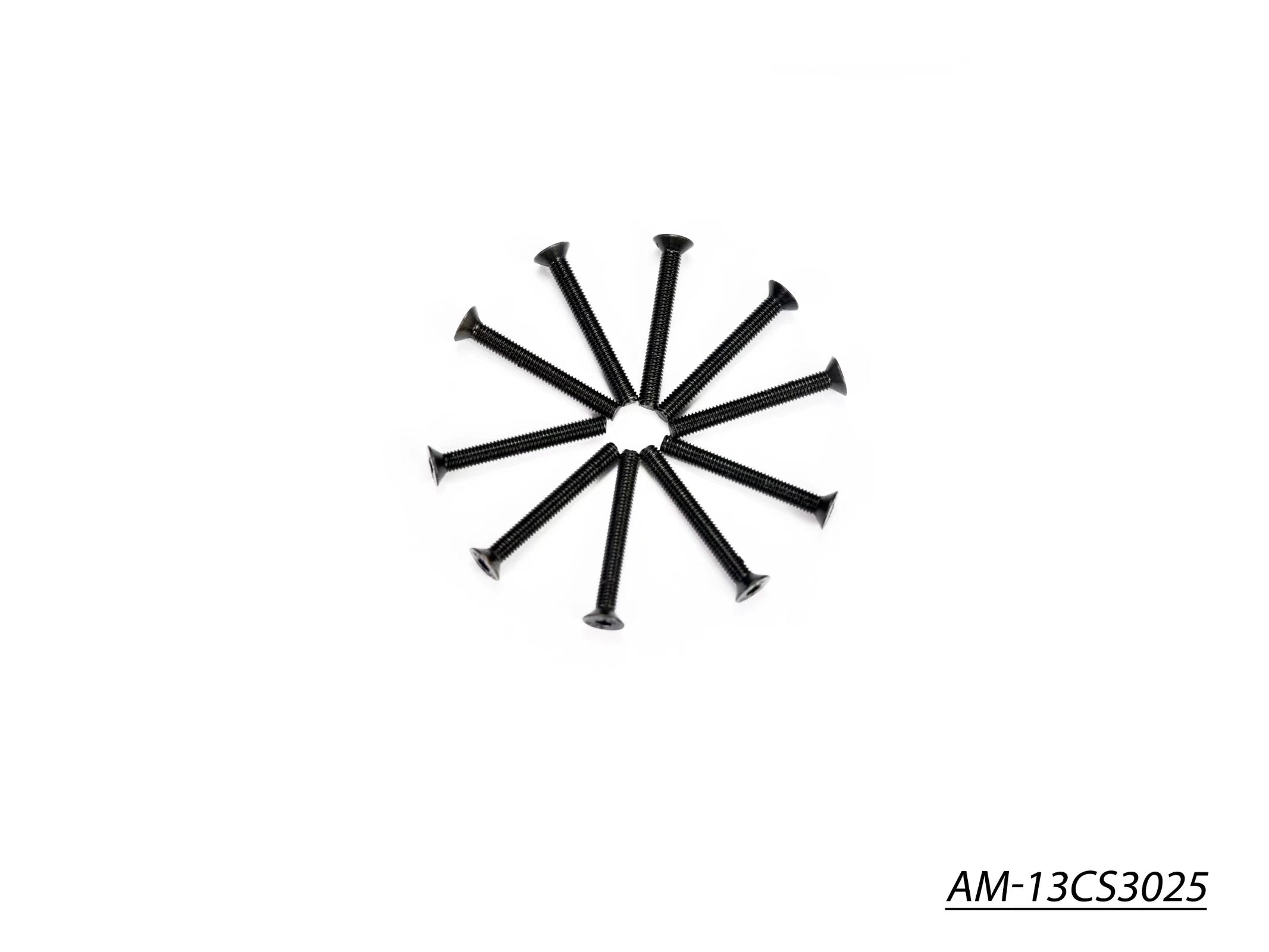 Arrowmax Screws vis Allen fraisée M3x25 par 10