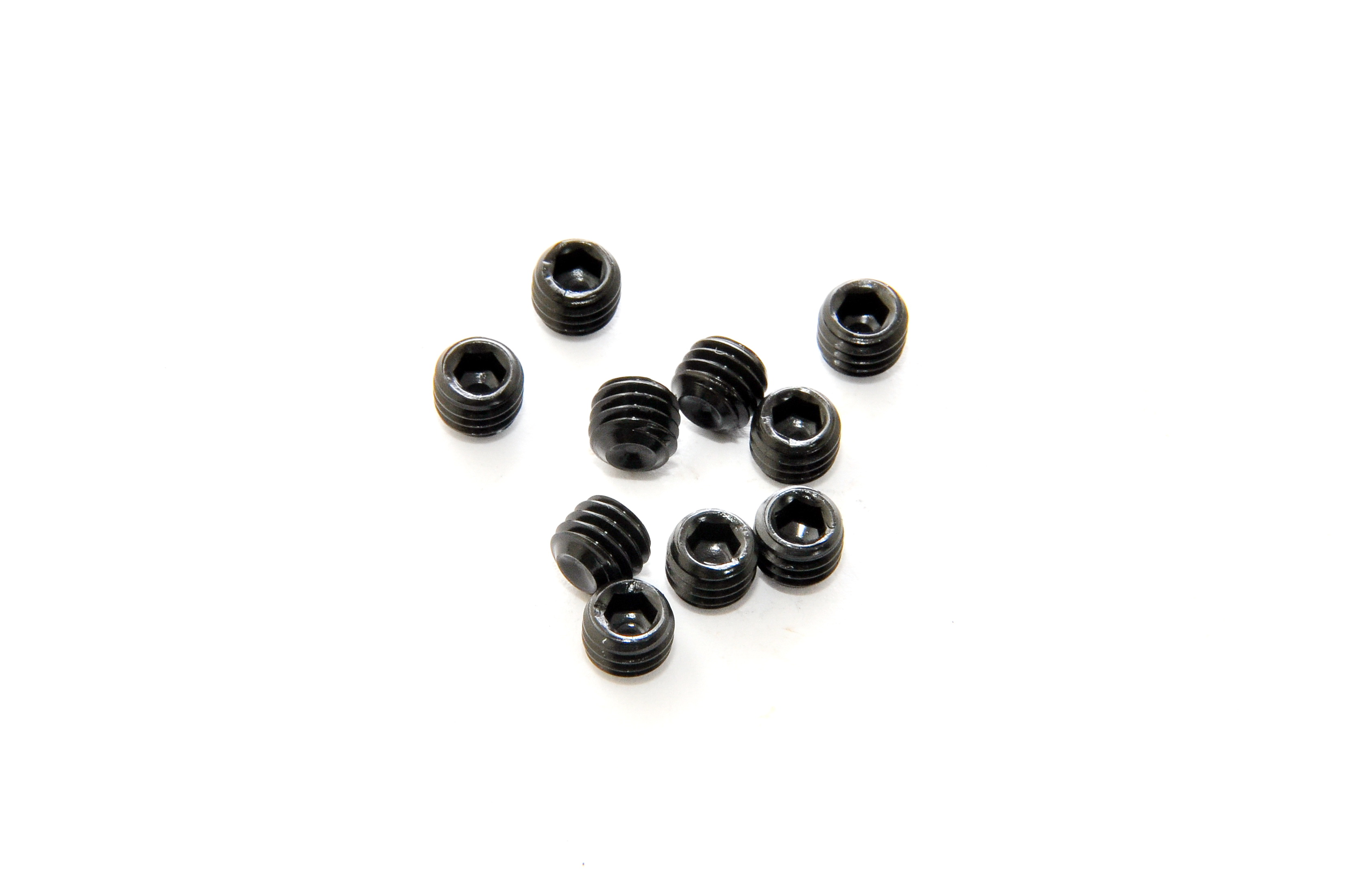 Hobao 38504 vis sans tête M5x4mm lot 10 pcs acier