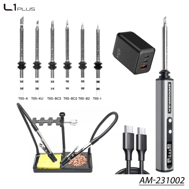 Arrowmax L1 Plus fer à souder + support alu