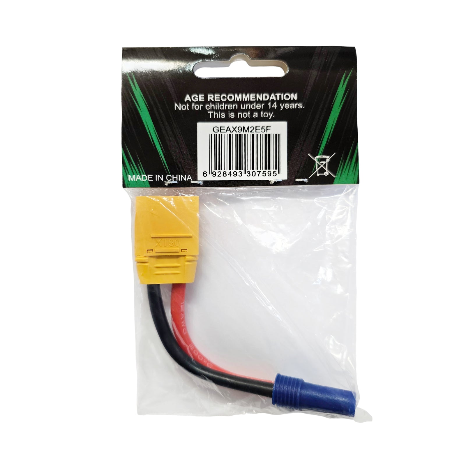 Gens Ace Accessories adaptateur XT90 mâle EC5 femelle