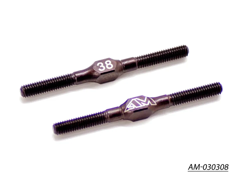 Arrowmax Turnbuckle AM-030308 biellette 3x38 mm acier lot 2