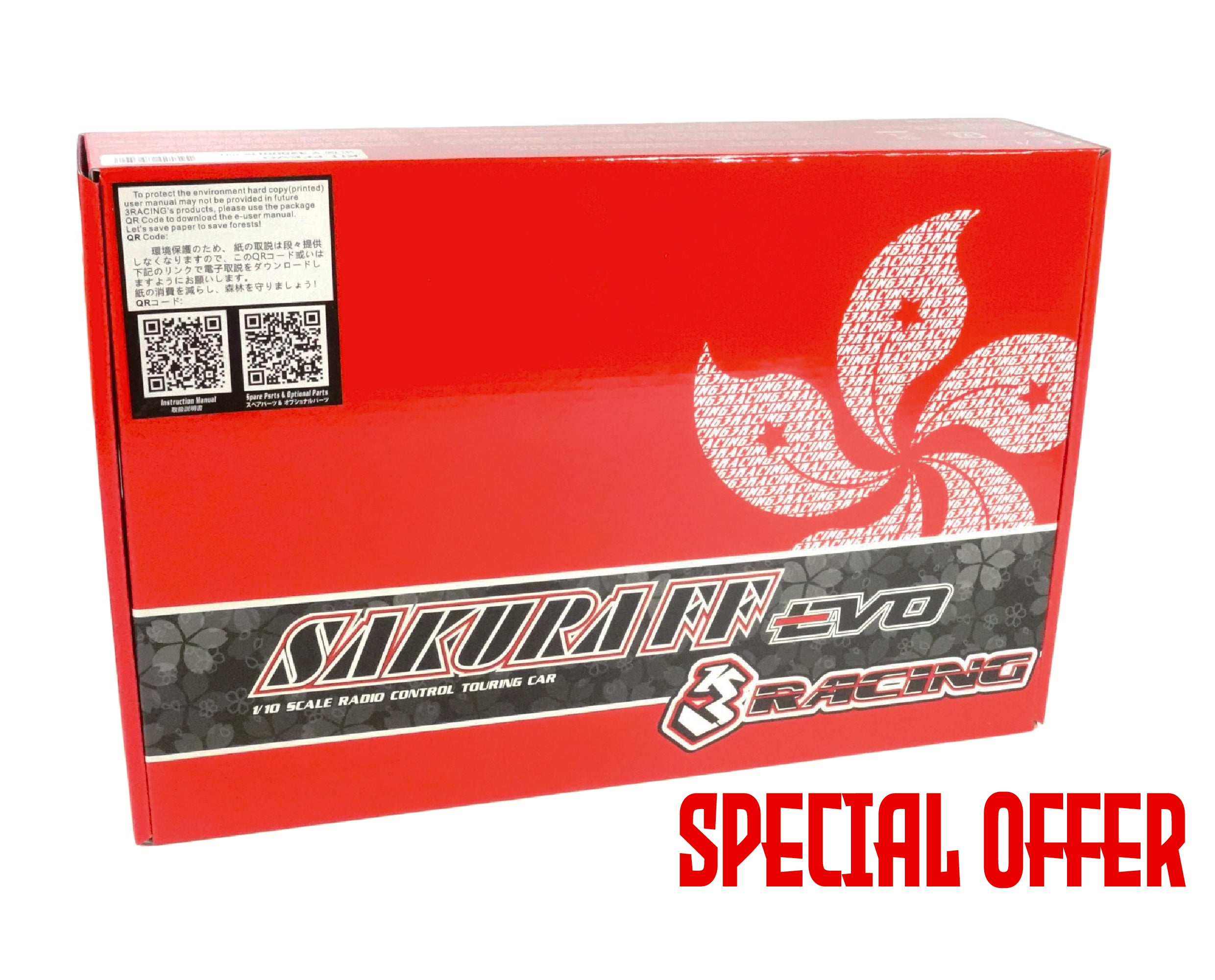 3Racing KITS KIT-FFEVO Sakura FF EVO 1/10 traction
