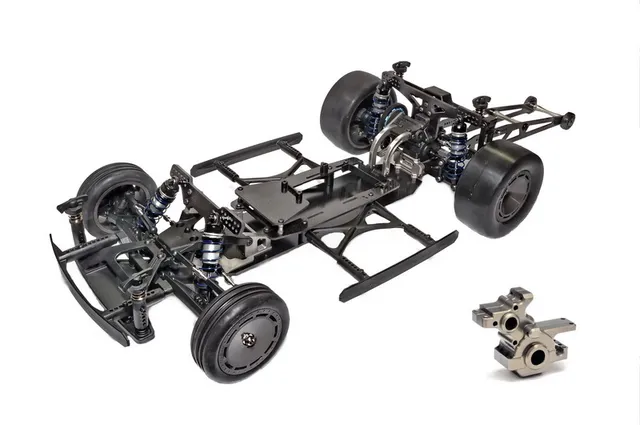 Hobao EX10 dragster 1/10 ARR boîte alu hop up