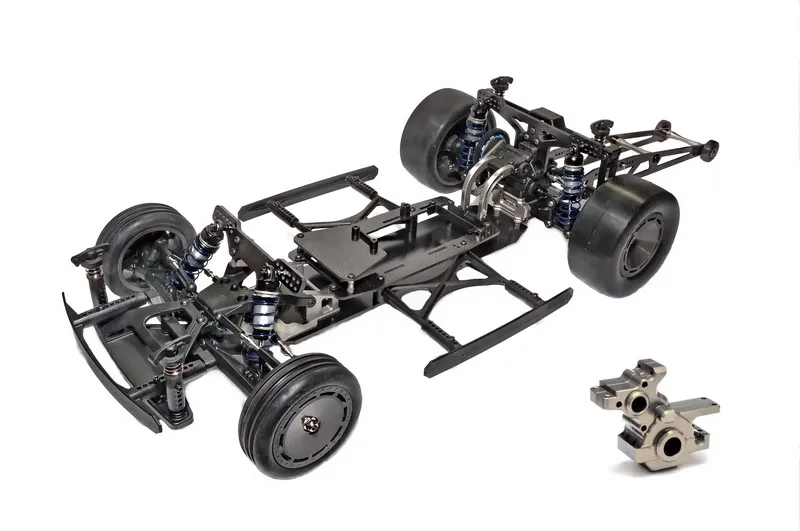 Hobao EX10 dragster 1/10 ARR boîte alu hop up