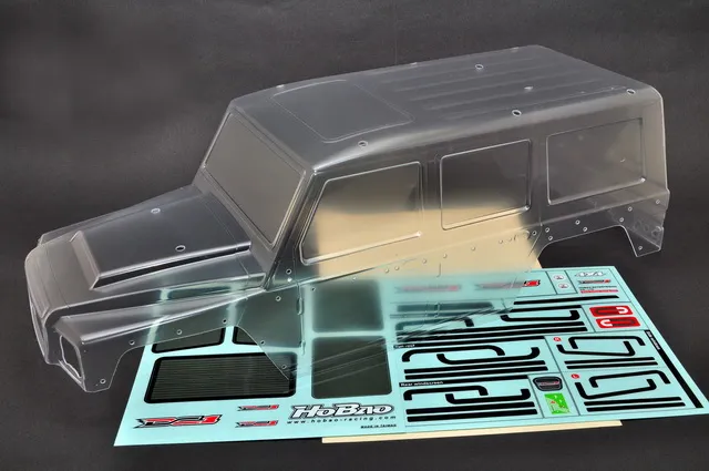 Hobao 230049 carrosserie transparente DC-1 à peindre