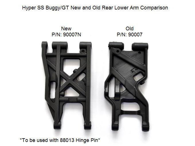 Hobao 90007N Triangle Arrière Inférieur Hyper SS Set