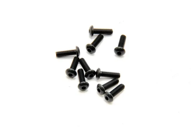 Hobao 36206BH vis RC tête ronde M2.6x6 lot de 10
