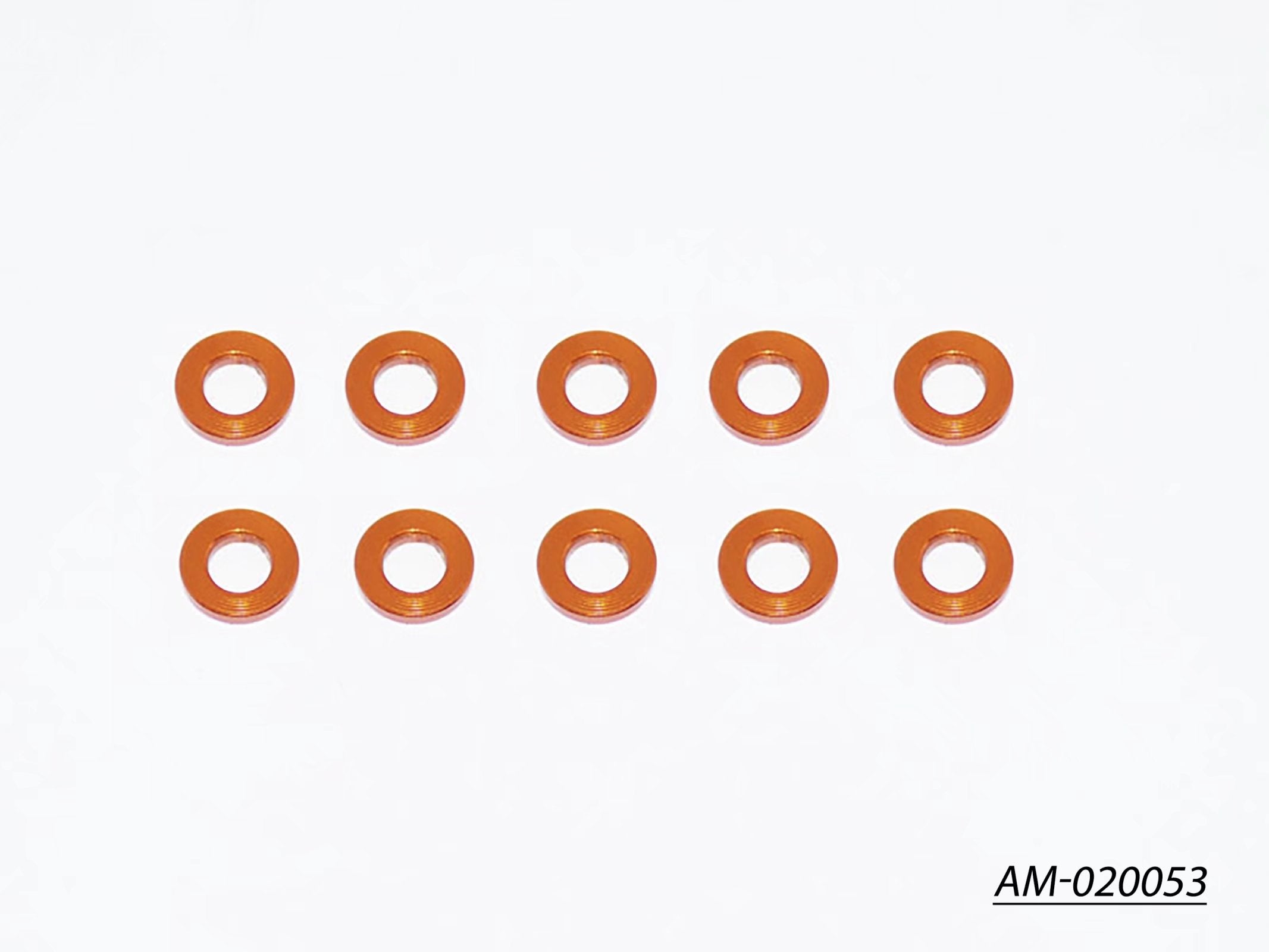 Arrowmax Accessories AM-020053 cales alu 3x6x1 orange x10