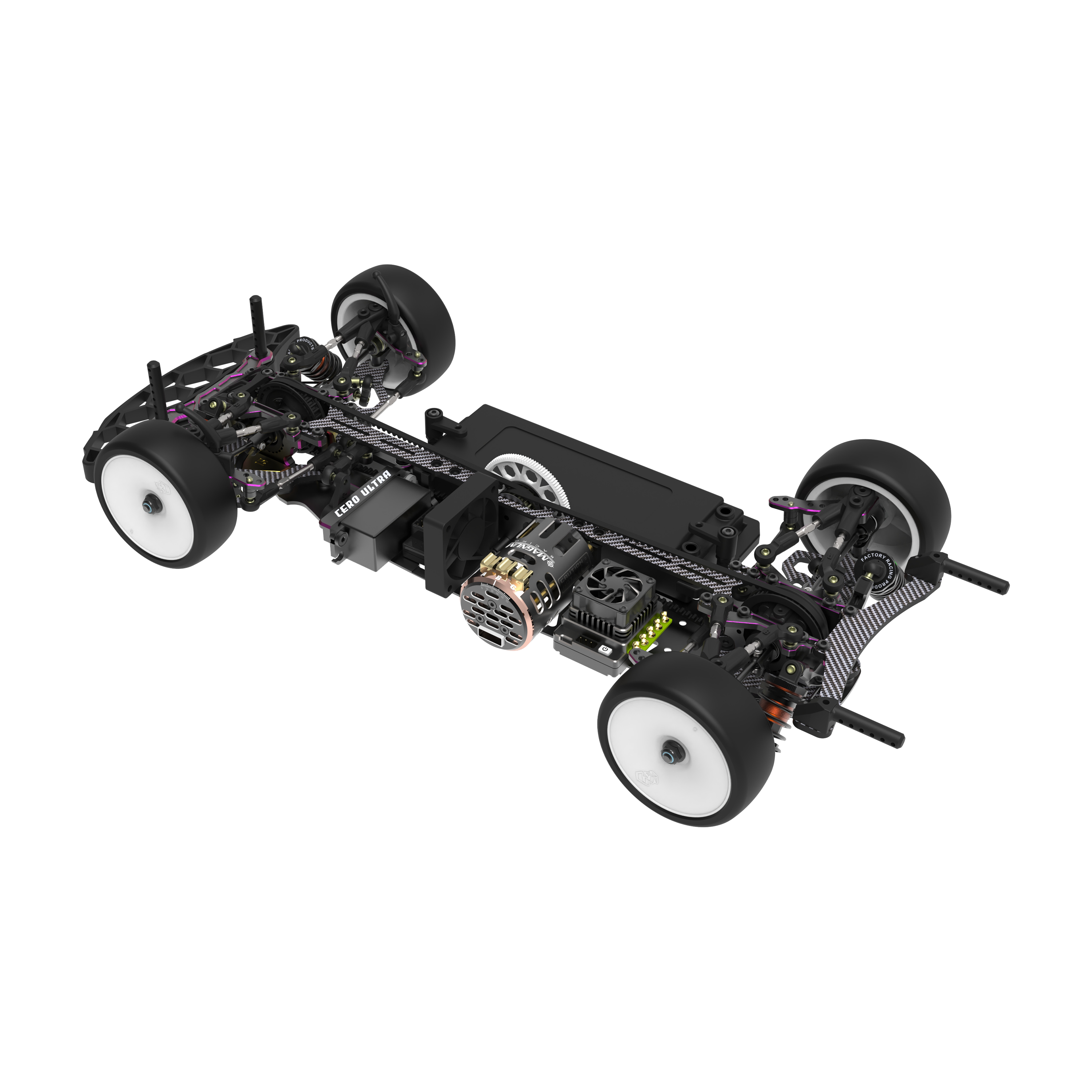 3Racing Cero Ultra Ace 2.0 Kit Châssis Touring 1/10
