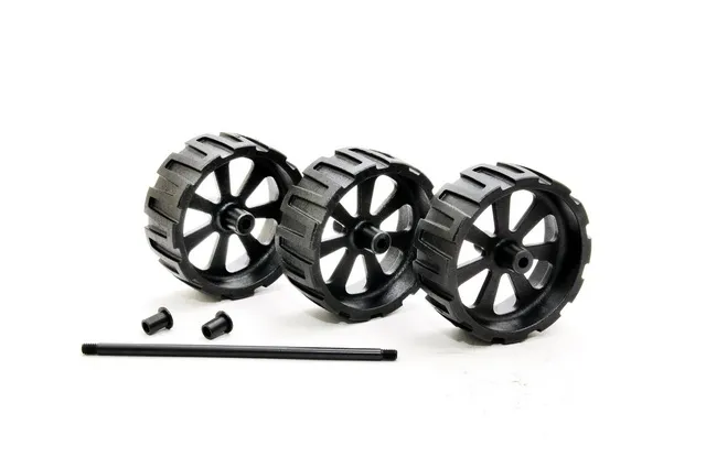 Hobao 94093 roulettes wheelie bar 3 pcs pièce RC
