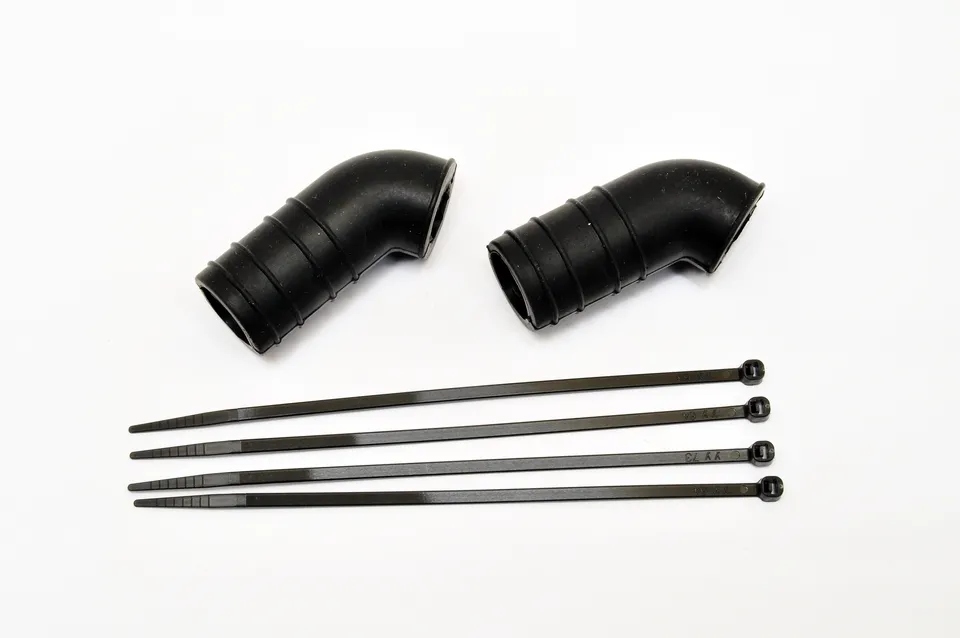 Hobao Car Parts Durite Silicone Noire 2 Pièces 87378B