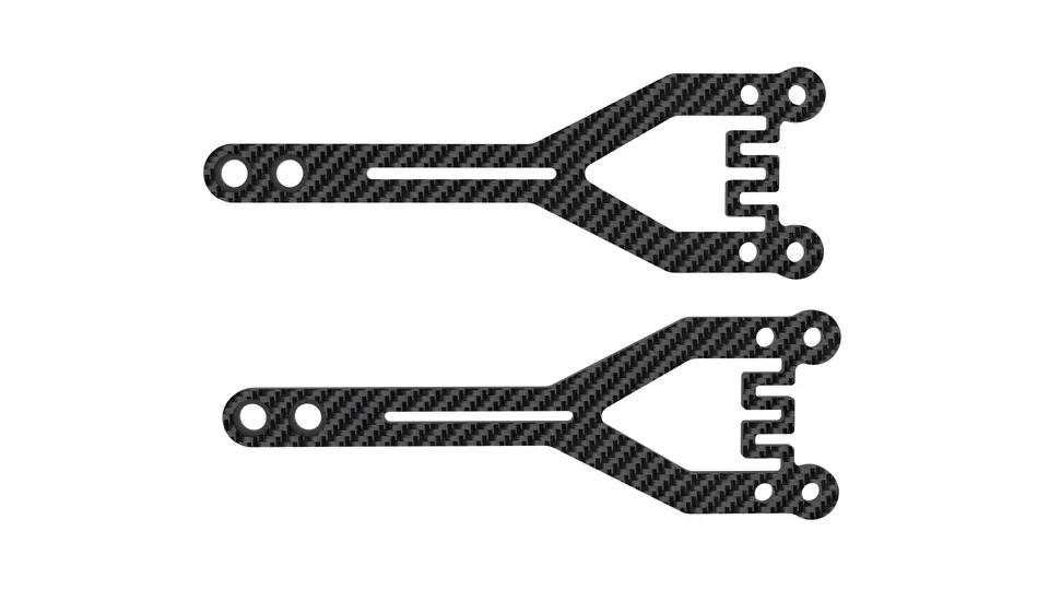 3Racing Cero SAK-Z125 platine supérieure carbone 2mm x2