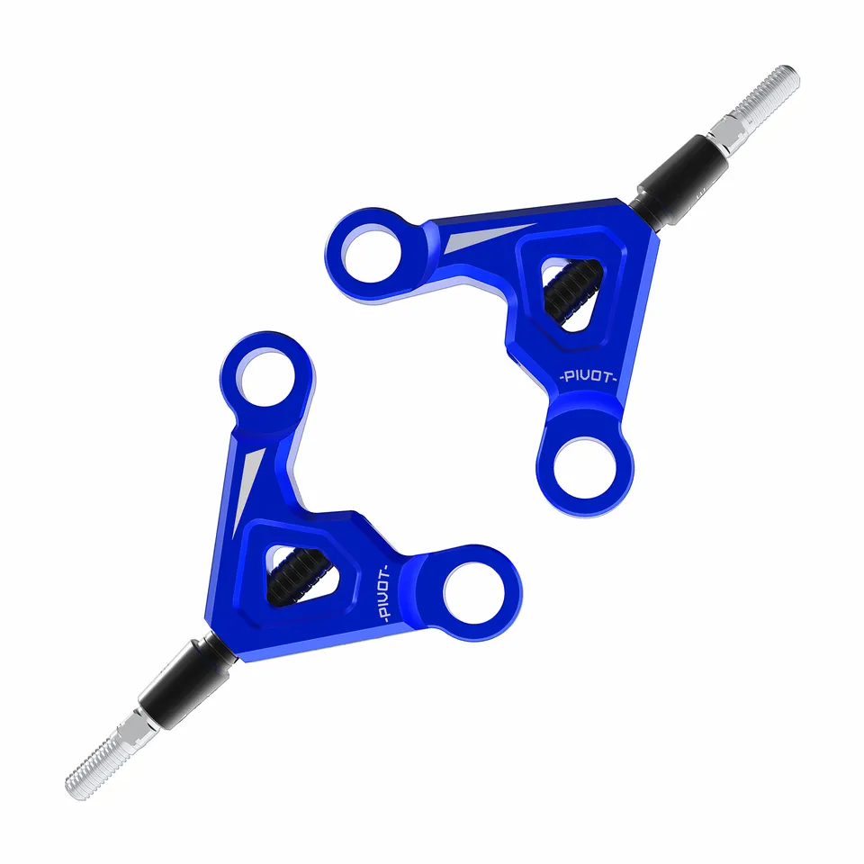 3RACING Auper D6 SAK-D6823 Bras Supérieur Arrière Alu Bleu