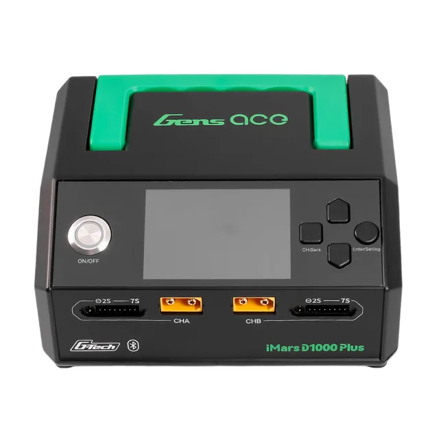 Gens Ace iMars D1000 Plus chargeur LiPo 2x500W 25A