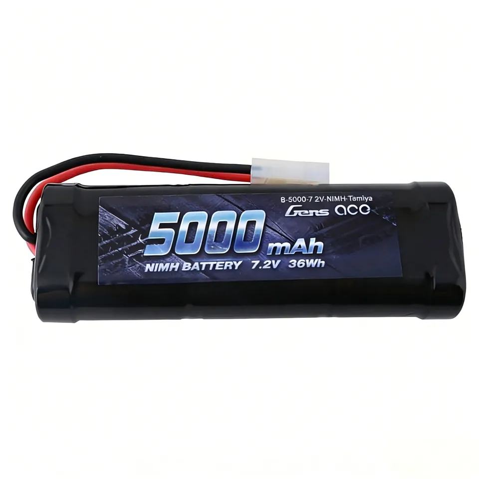 Gens Ace NiMH batterie 5000mAh 7.2V Tamiya