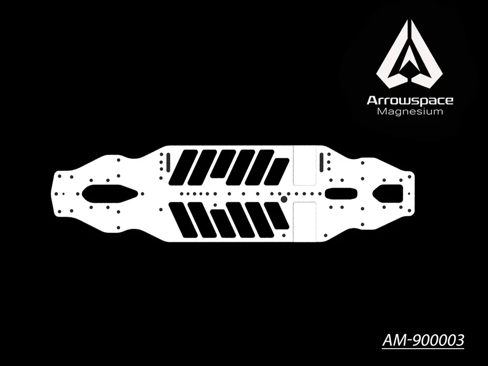 Arrowmax Arrowspace AM-900003 châssis magnésium Xray T4'19