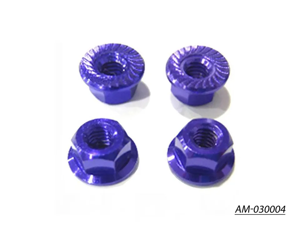Arrowmax Accessories AM-030004 Écrou Roue Alu M4 4 pcs