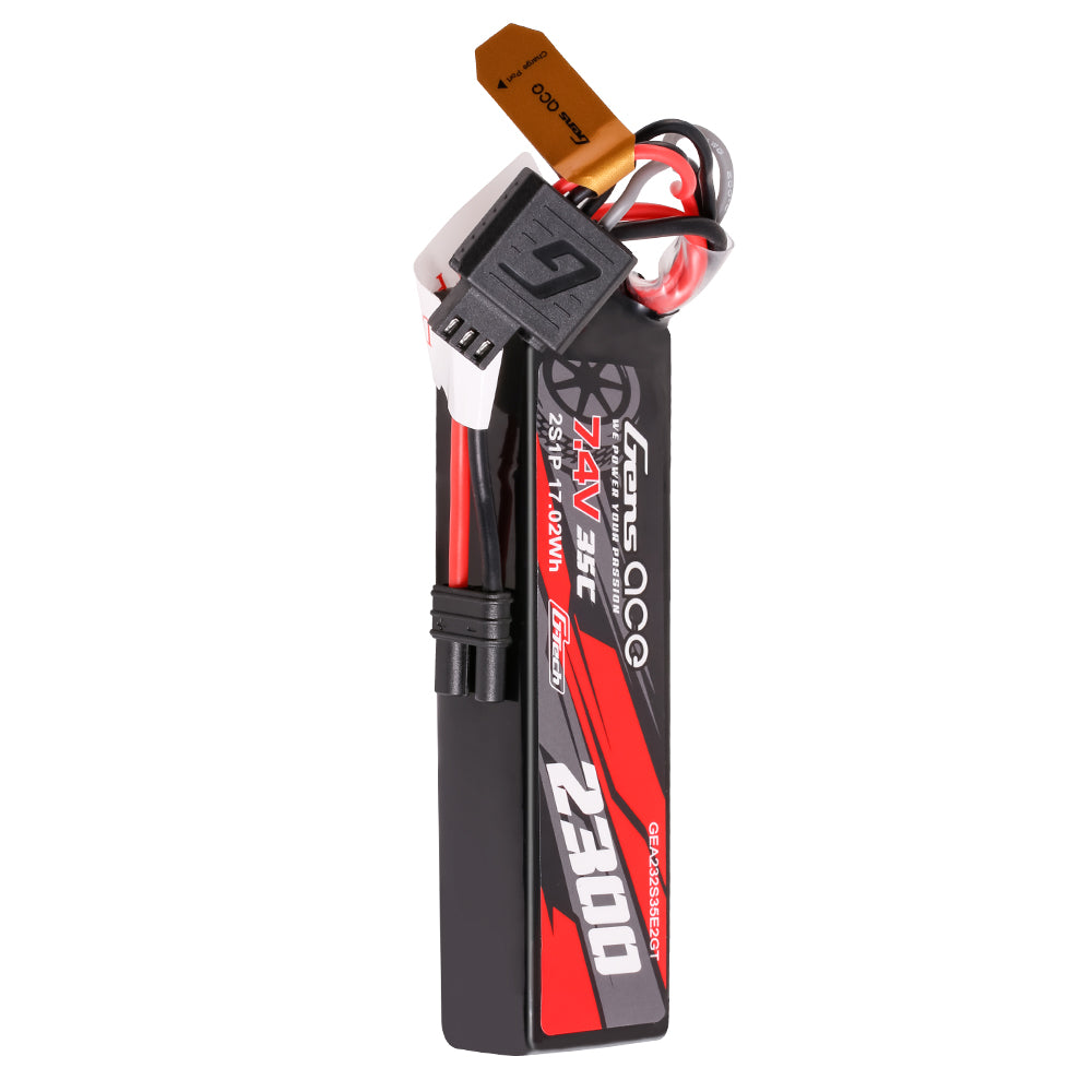 Gens Ace Classic 2300mAh 2S 35C batterie LiPo iEC2