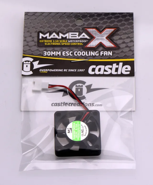 Castle Creations Mamba X ventilateur ESC 30 mm Cobra