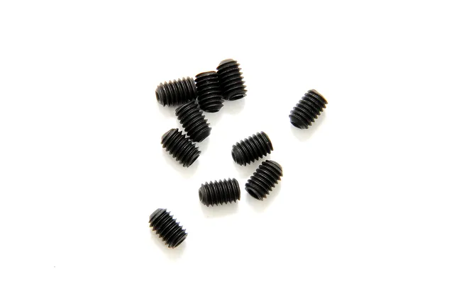 Hobao 38406 vis sans tete M4x6mm lot 10 pieces acier