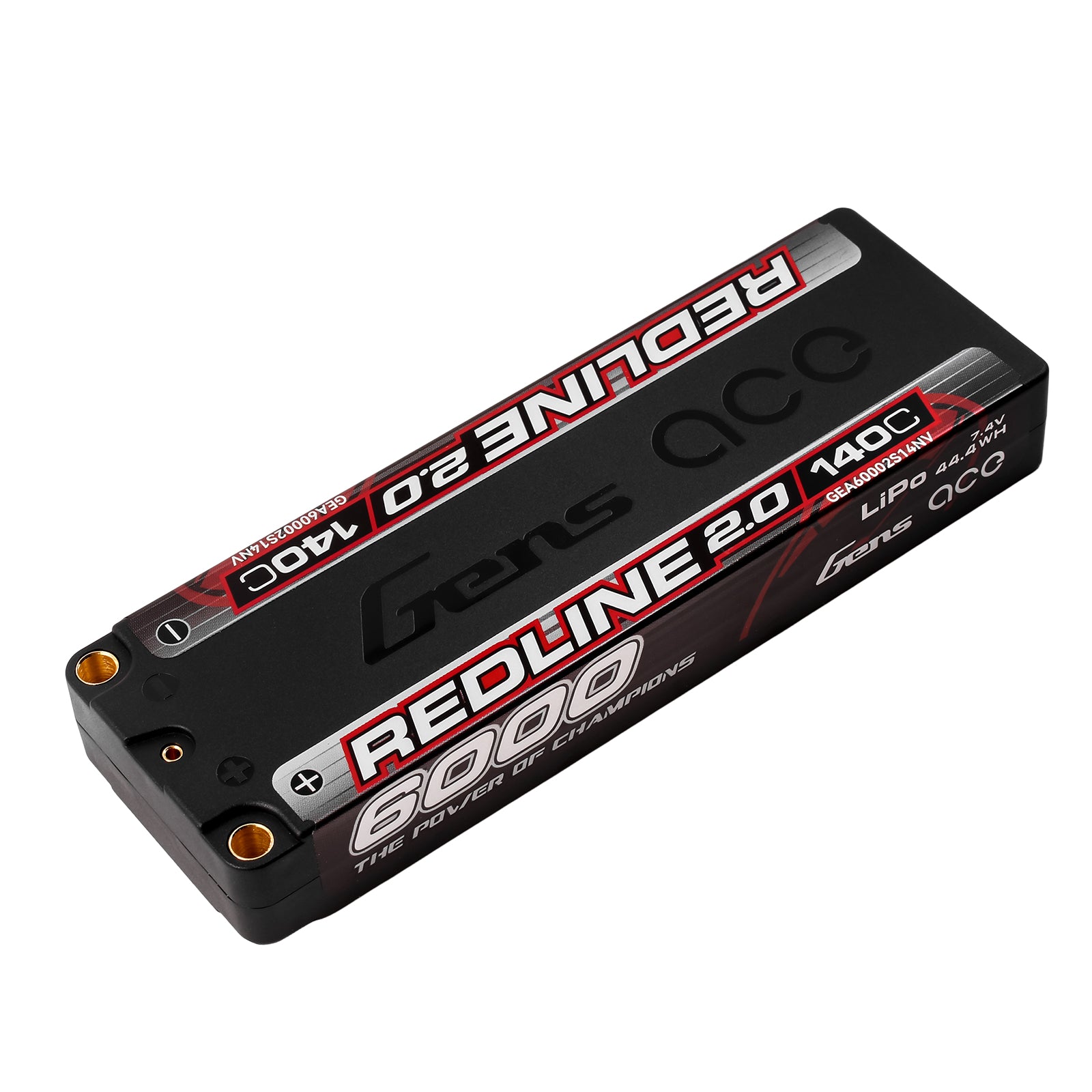 Gens Ace Redline 2.0 batterie LiPo 6000mAh 2S 140C 7.4V