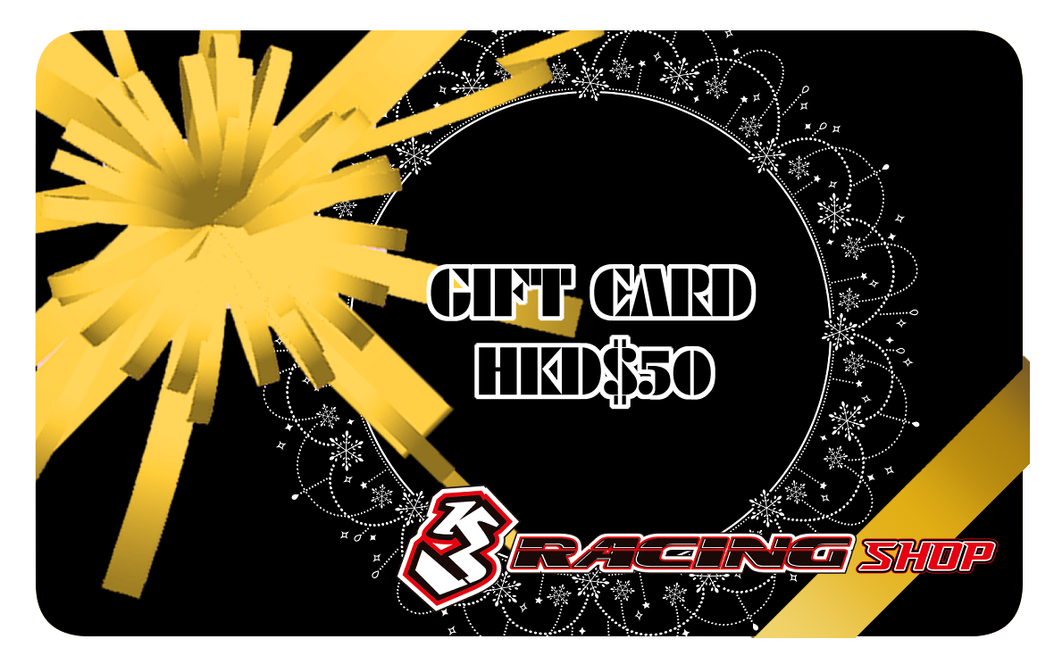 3Racing MERCH carte cadeau 10 HK$ bon d'achat piste