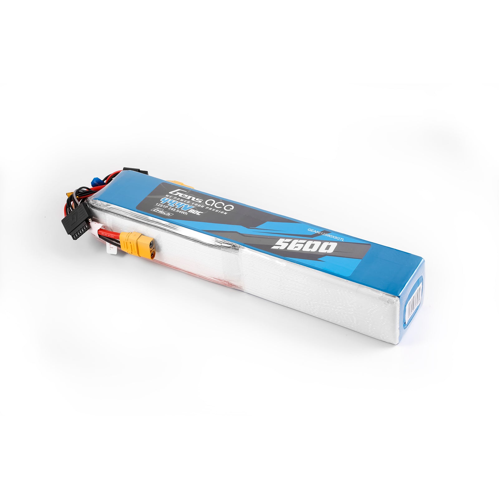 Gens Ace Air Classic 5600mAh 12S batterie hélico 80C XT90