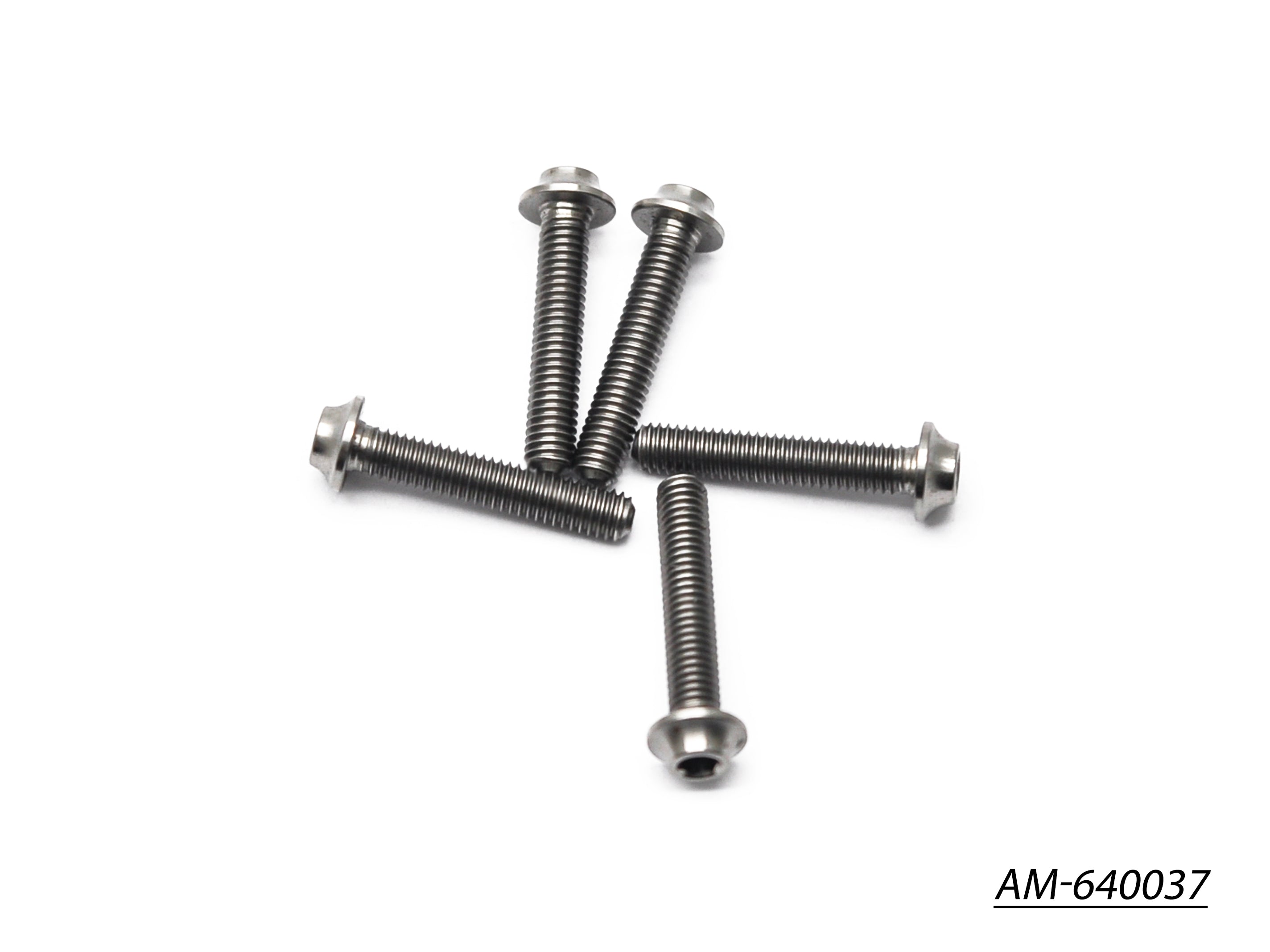 Arrowmax 64 vis titane M3x16 tête ronde x5