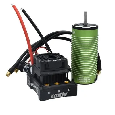 Castle Cobra 6 1520-1650KV combo brushless 8S sensored