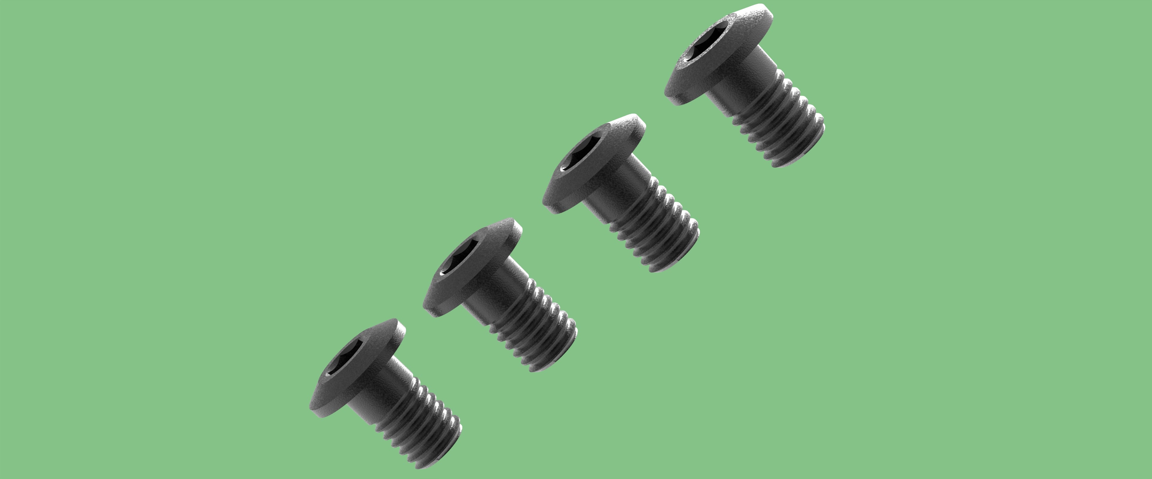 3Racing Cero SAK-CM109 Vis M3x5 Platine Supérieure Low Profile