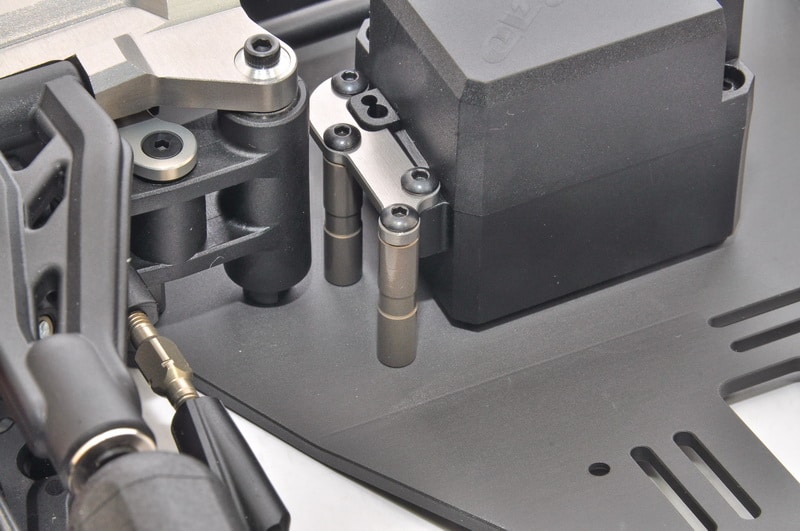 Hobao UPGRADES OP-0145 plots boîtier récepteur alu x2