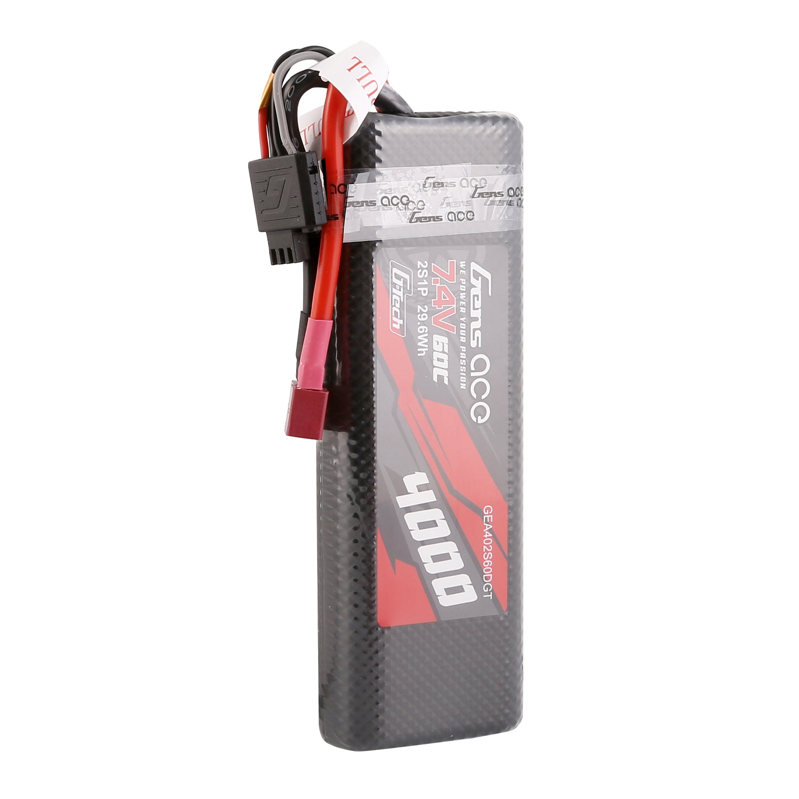 Gens Ace Classic 4000mAh 2S batterie hardcase Deans 60C