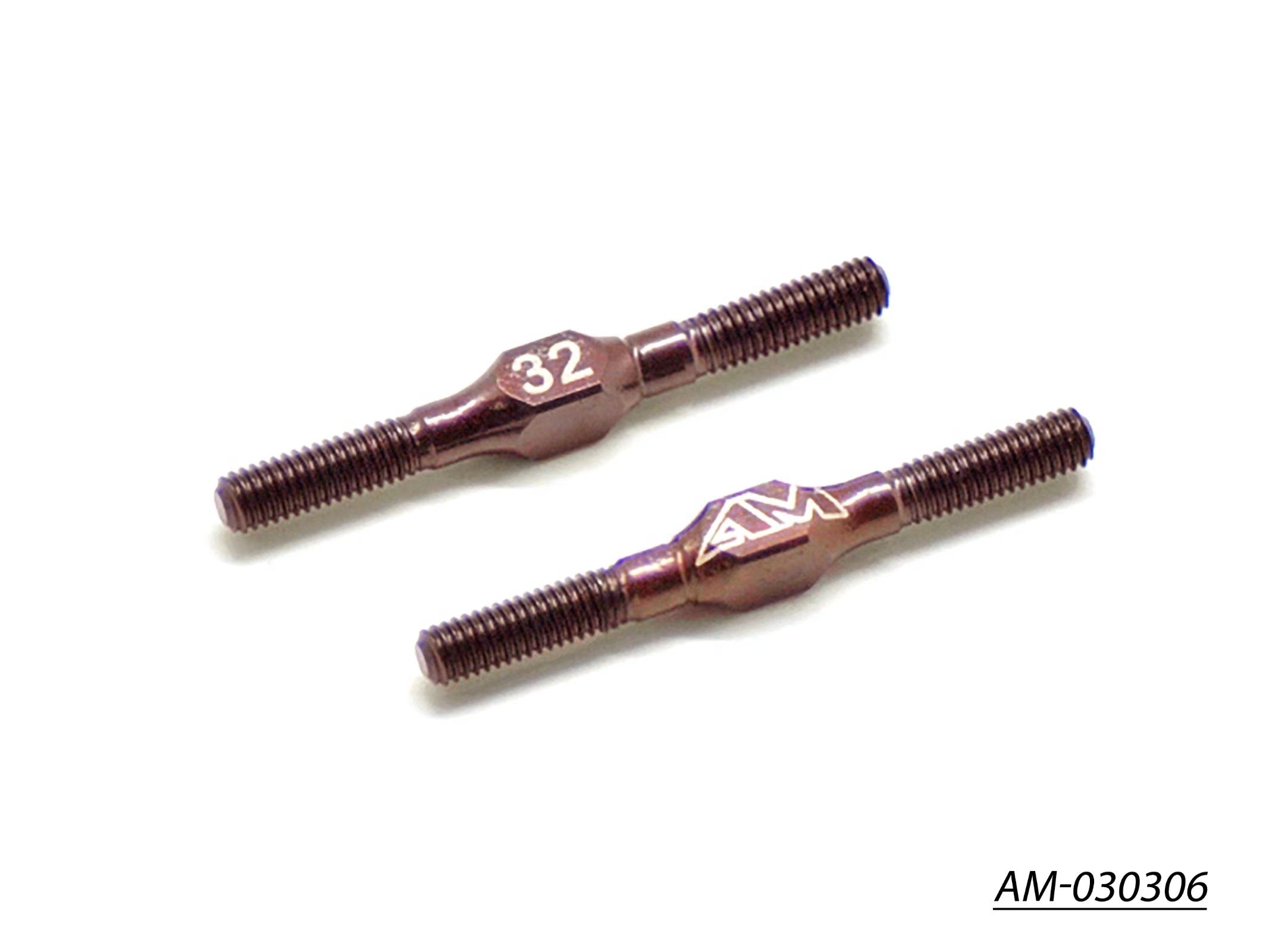Arrowmax Turnbuckle AM-030306 biellette acier 3x32 mm lot 2