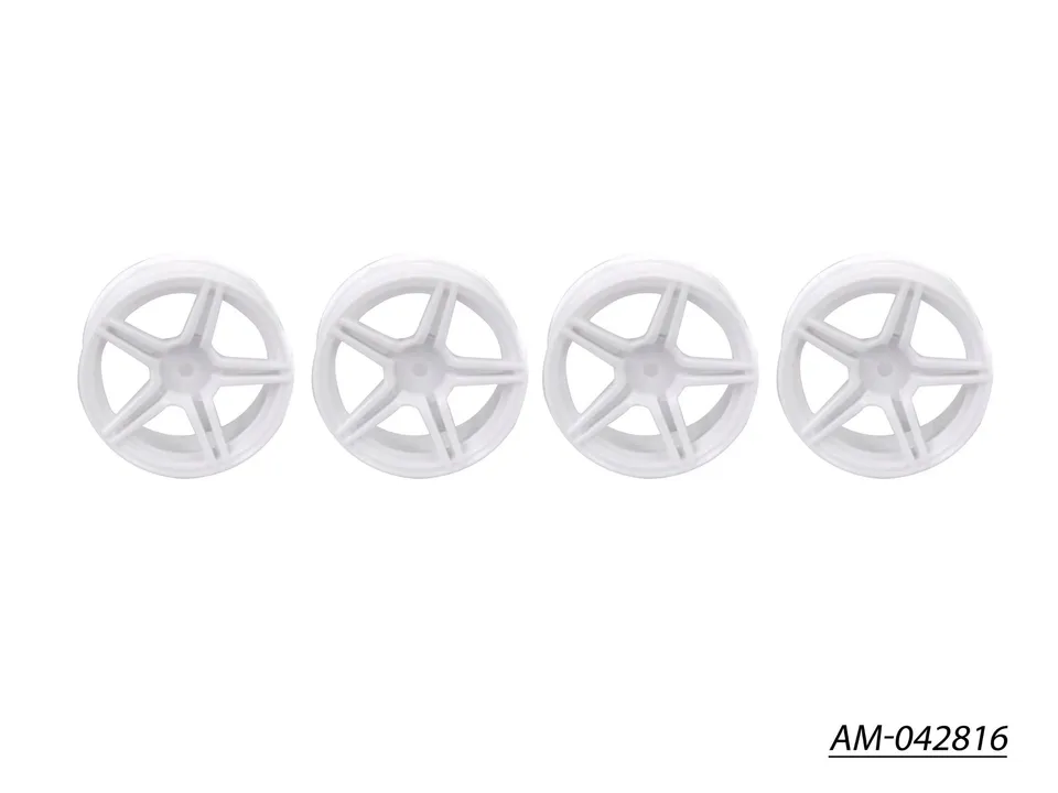 Arrowmax Rims AM-042816 Jantes TC 1/10 Blanches +3mm (x4)