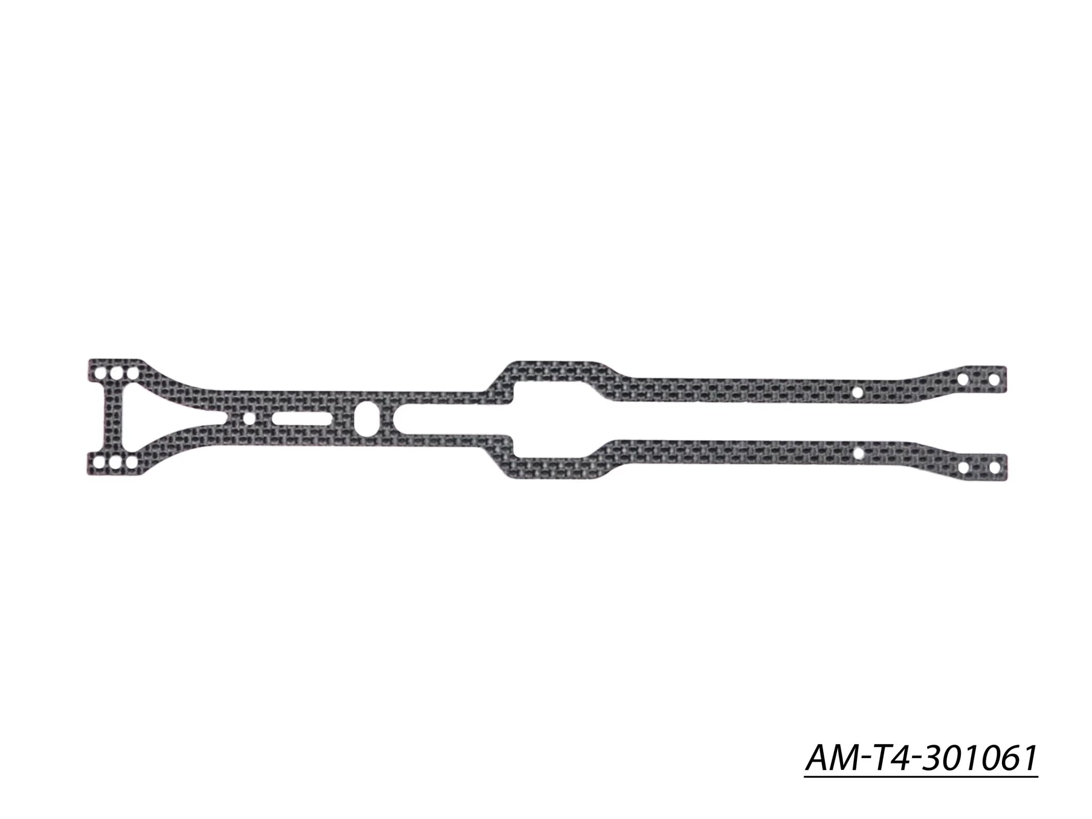 Arrowmax T4'20 AM-T4-301061 platine supérieure graphite 1.6mm