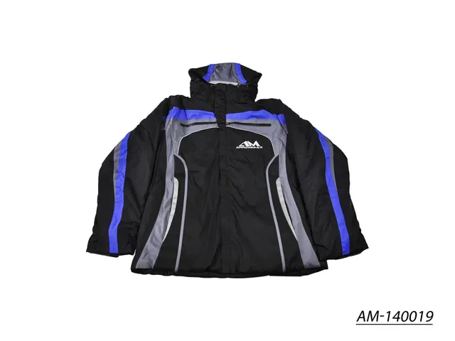 Arrowmax Veste Hiver AM-140019 Noire Bleue Capuche 2XL