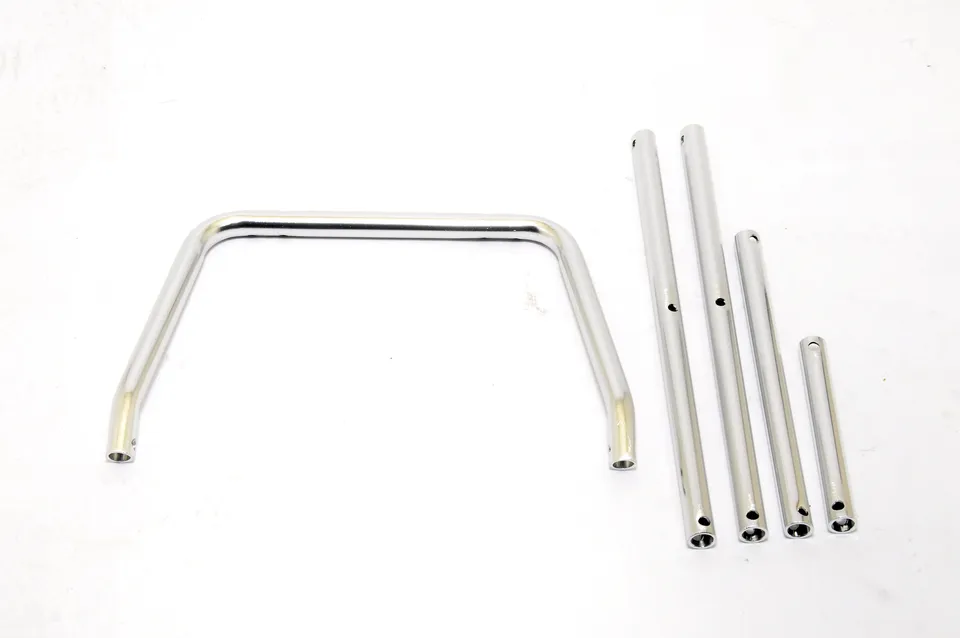 Hobao 91003S Tube Cage Avant Milieu Argent
