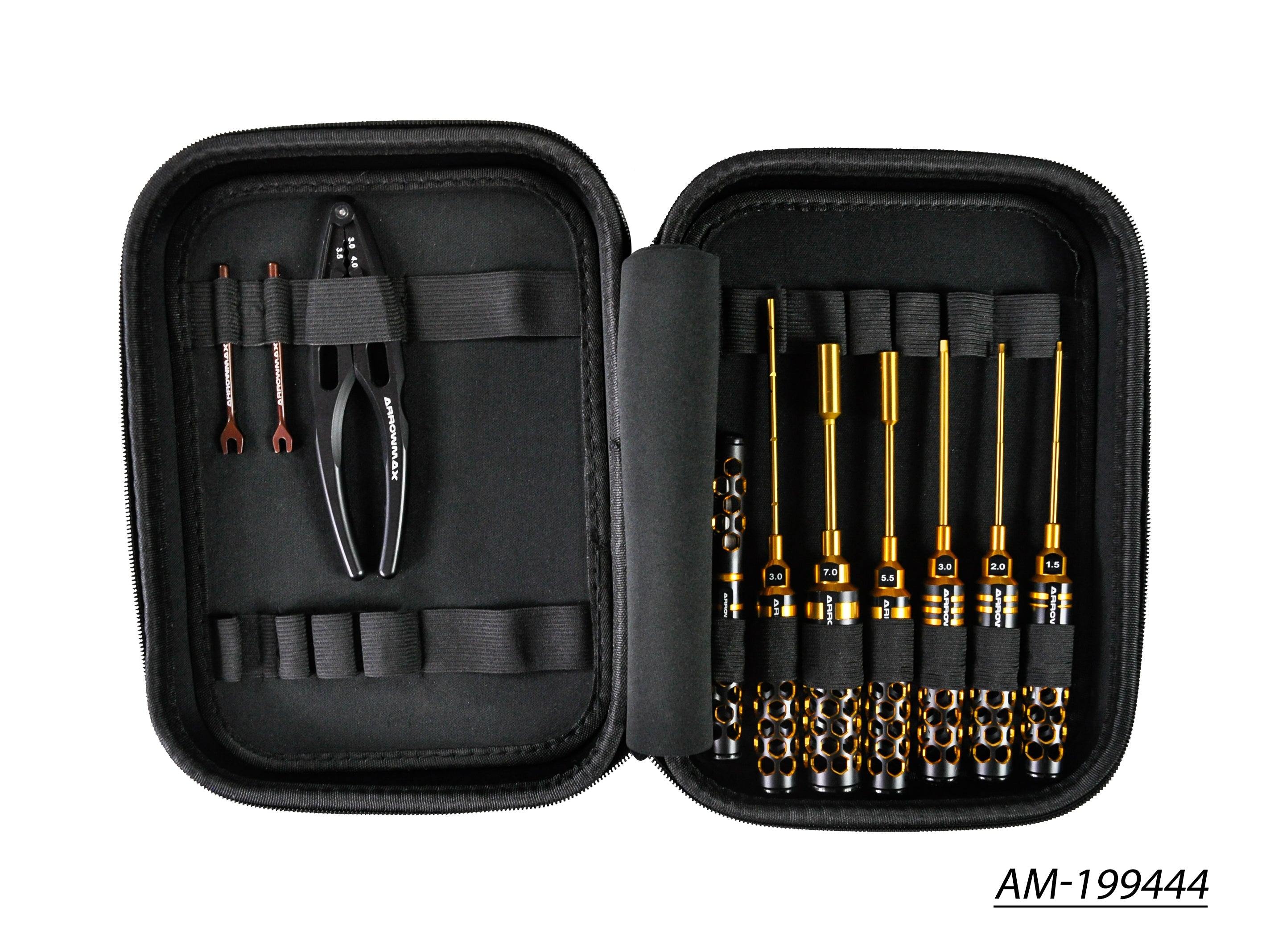 Arrowmax AM-199444 toolset touring 1/10 10 pcs