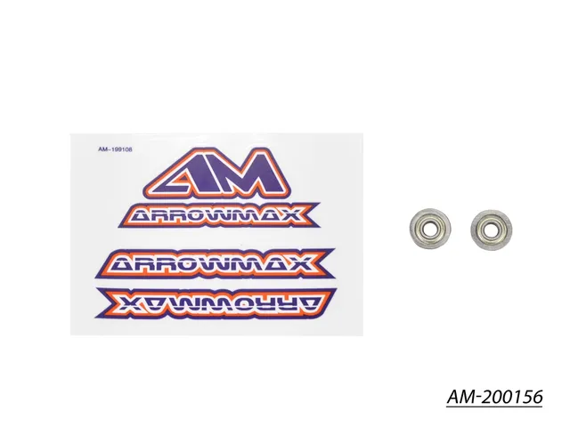 Arrowmax Bearing roulement à billes 3x9x2.5 AM-200156 x2