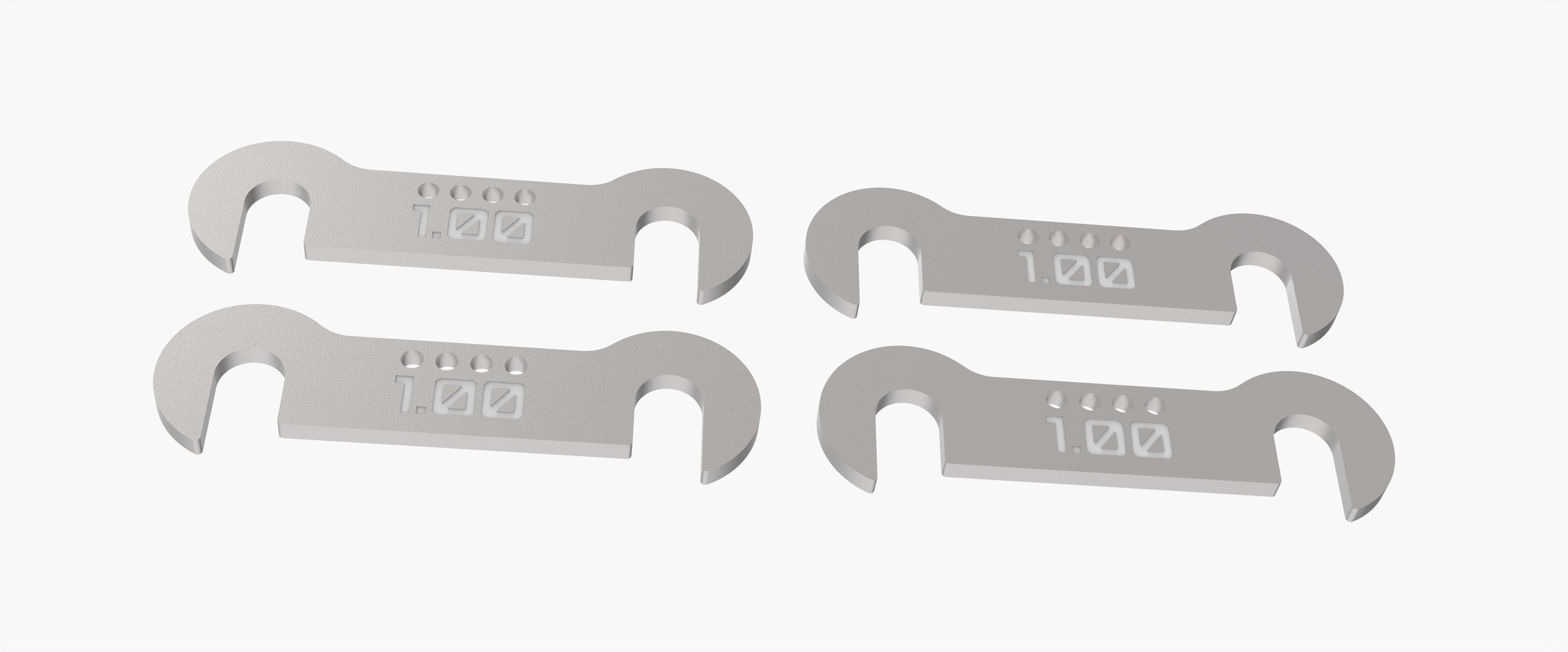 3Racing Cero SAK-C168C cale suspension basse 1.0mm